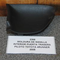 MOLDURA DE MANILLA INTERIOR PUERTA TRASERA PILOTO TOYOTA 4RUNNER 2005